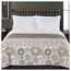 DecoKing Покривало для ліжка Alhambra коричневий, 220 x 240 см