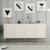 Dulap Lyon Cream and Gold