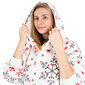 4Home Sweatshirt Mikroplüsch in Lammfelloptik Snowflakes, Größe S