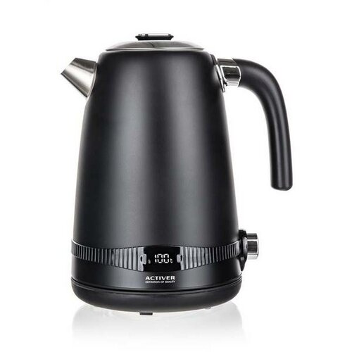 Activer Hitro kuhalnik z termostatom Rubis 1,7 l,črn