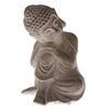 Figurka betonowa Buddhy, 12 x 16 cm, naturalny