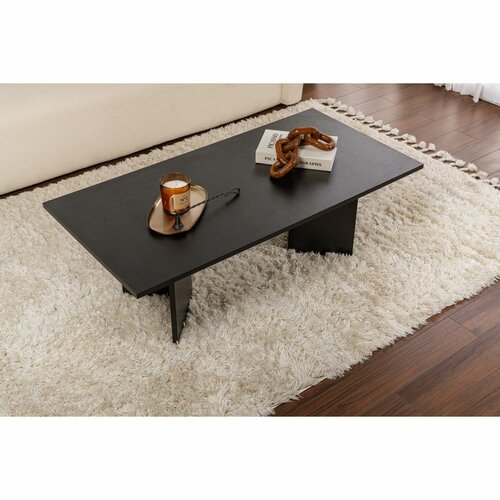 Konferenční stolek Sabin Wood Black
