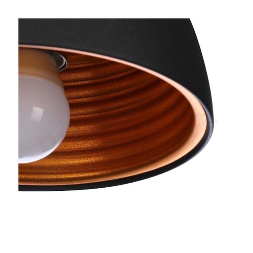 Azzardo AZ1393 lampa wisząca Modena , śr. 18 cm, E27, 1x 60 W, czarny