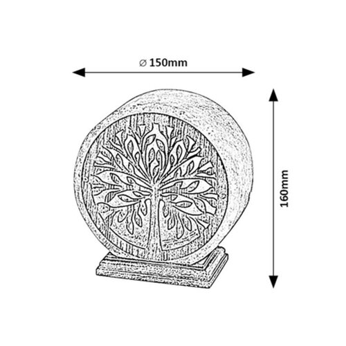 Rabalux 76009 Igdrasil dekoratív sólámpa