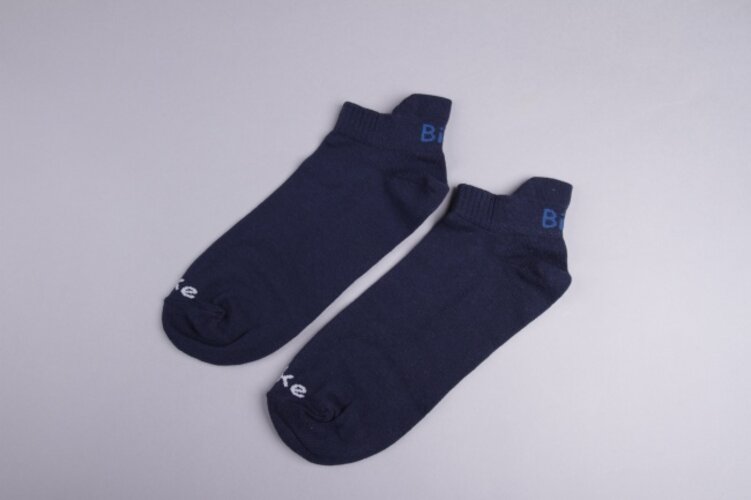 Cyklistické ponožky s patičkou, černá, 23 - 25