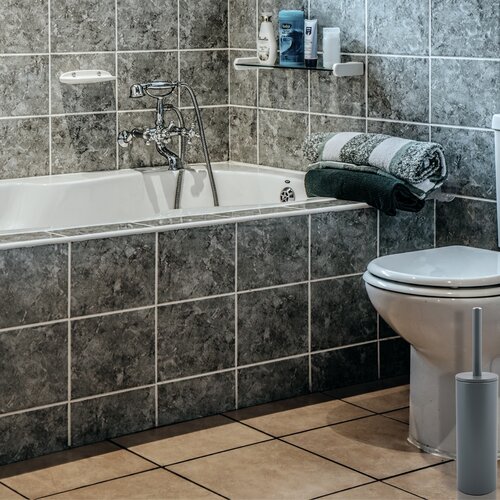 Spirella WC ščetka Akira, mat siva
