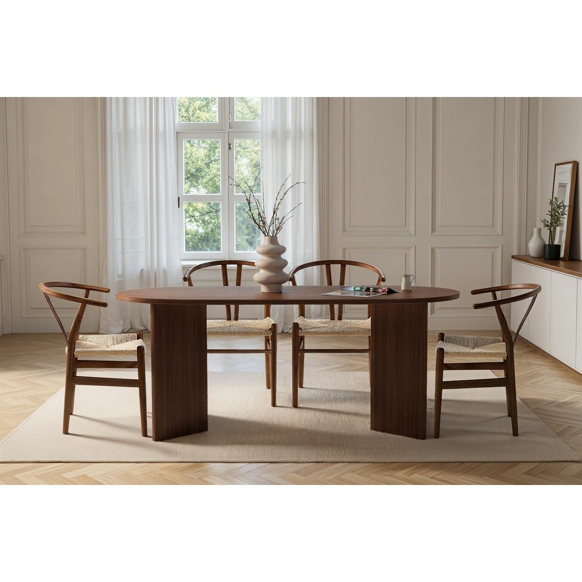Jedálenský stôl Sablin Walnut