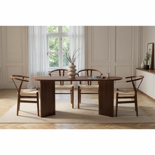 Masă de sufragerie Sablin Walnut