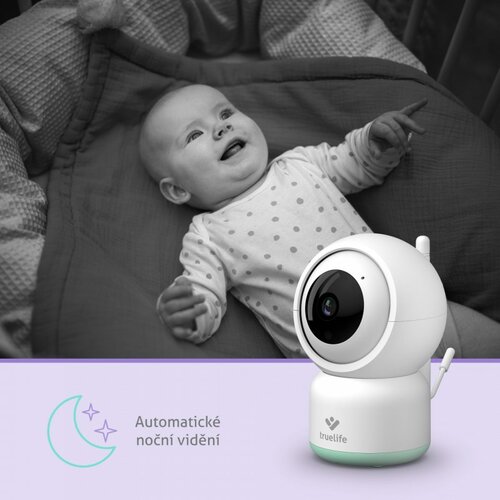 TrueLife NannyCam R3 intelligens bébiőralkalmazással