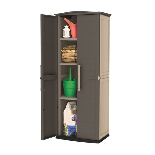 Keter Úložná skriňa Boston hnedá, 70 x 50 x 179 cm