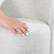 Taburet  Barren Puf Light Grey