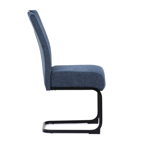 Set de scaune de sufragerie DCL-E2008 BLUE2, 4buc.