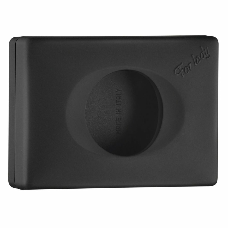 MARPLAST A58401NE Colored zásobník hygienických sáčků, 13,5 x 9,5 x 3,2 cm, ABS/černá mat - thumb (1)