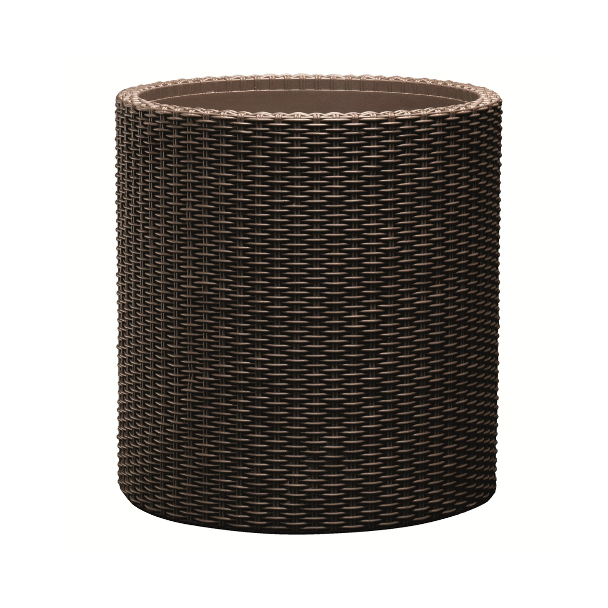Keter květináč Cylinder L 39 l, hnědá