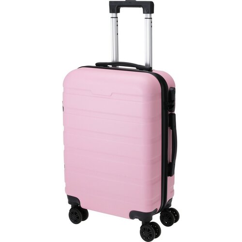 Schalenkoffer auf Rollen, 32 l, 55 x 35 x 21,5 cm, Hellrosa