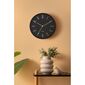 Karlsson 5988BK design falióra fekete, 30 cmátmérővel