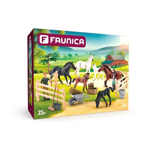 Faunica Набір коней з ліпіцаном