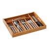 Kesper 58187 Bambusz komód, 6 rekeszes, 38 x 3 2 x5,3 cm, 38 x 3 2 x 5,3 cm