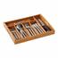 Kesper 58187 Bambusz komód, 6 rekeszes, 38 x 3 2 x5,3 cm, 38 x 3 2 x 5,3 cm