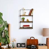 Полиця Viola Black and Walnut