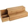 Wenko Bambus Tee- und Kaffee-Organizer 15 x 33 x 17,5 cm