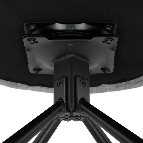 Set de scaune de sufragerie cu mecanism deîntoarcere DCH-T1122 GREY2, 2 buc.