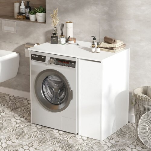 Szafka do pralki Saly White