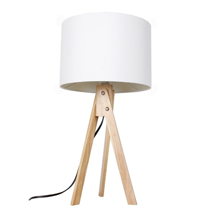 Tempo Kondela Stolná lampa Lila 1, biela