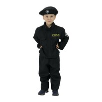 Rappa Kostium dziecięcy Policjant - czeski nadruk, rozm. M Rappa Kostium dziecięcy Policjant - czeski nadruk, rozm. M