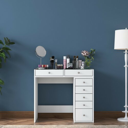 Schminktisch Aurora White
