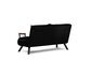 Canapea pat Sando 2 Negru