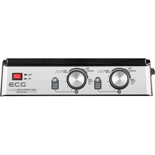 ECG KG 2033 Duo Grill &amp; Waffle kontaktni žar