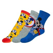Detské ponožky Mickey, veľkosť 23-26, 3 páry