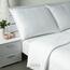 Veba Lenjerie de pat din damasc Geon Lalele, albă, 140 x 200 cm, 70 x 90 cm