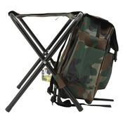 Cattara Skladacia stolička s batohom Olbia army, 30 x 35 x 27 cm