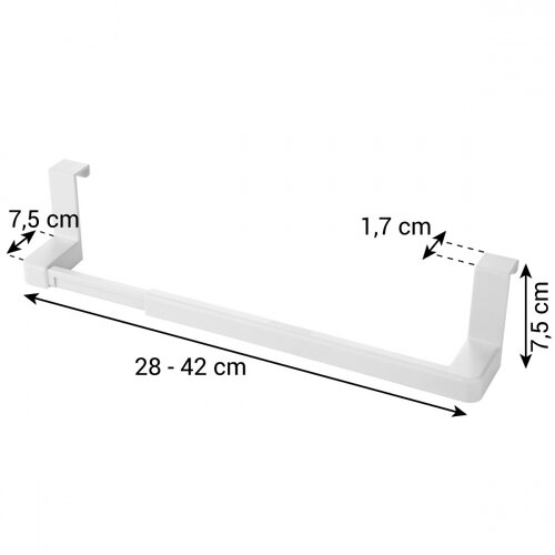 Tescoma FlexiSPACE verstellbare Hängeschiene, 28-42 cm