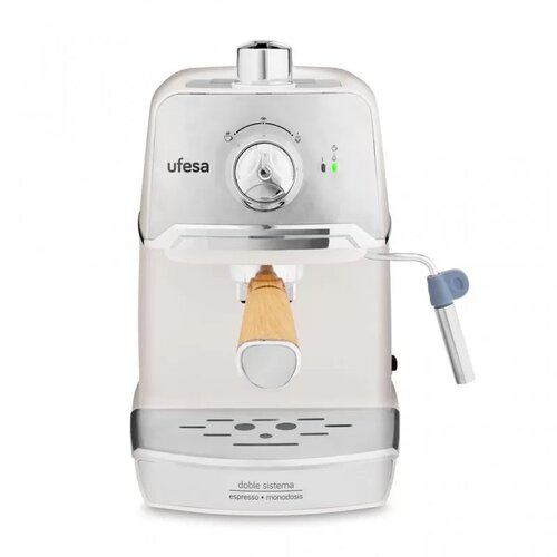 Ufesa CE7238 Cream Espresso Hebel-Kaffeemaschine,  Beige