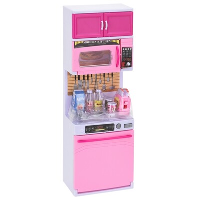 Mobilier pentru păpuşi Maşină de spălat, 32 cm