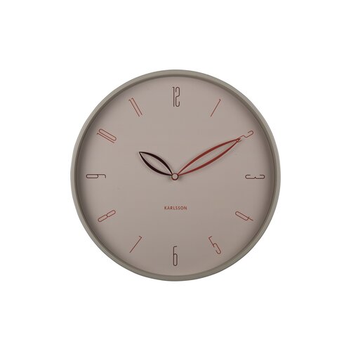 Karlsson 6012WG design falióra bézs, átmérő 40 cm