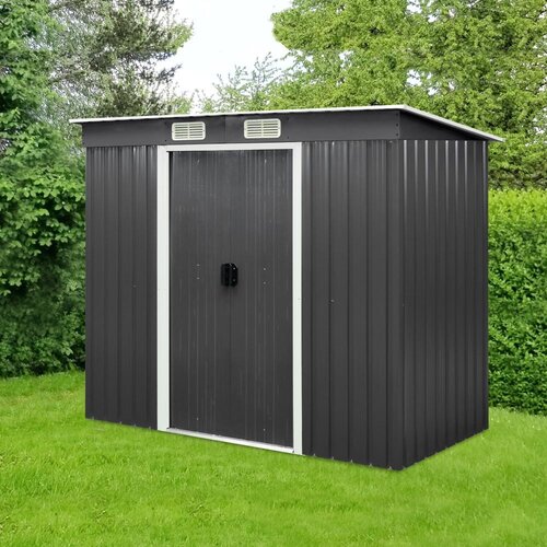Avenberg Zahradní domek na nářadí 2,4 × 1,3 m SD-F1-0408, antracit