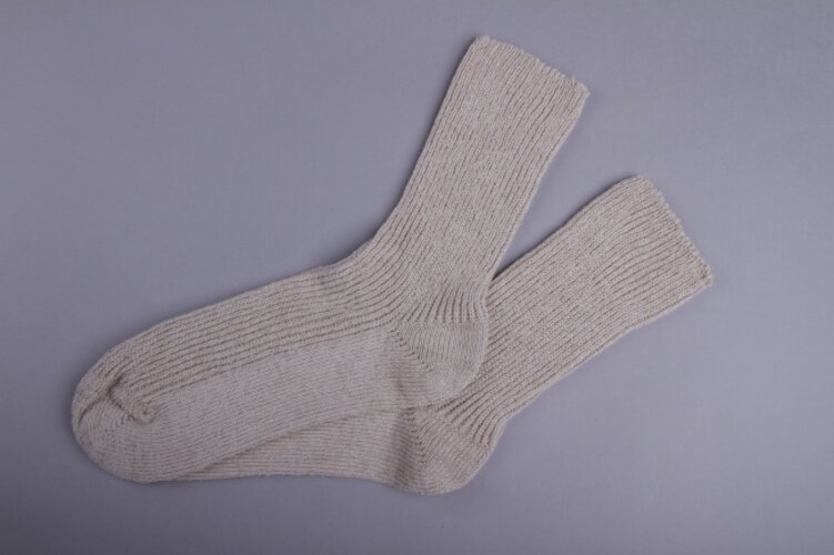 Ponožky zdravotní, bílá, 23 - 24