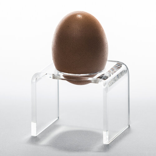 Stojánek na vajíčko Egg Cup, transparentní