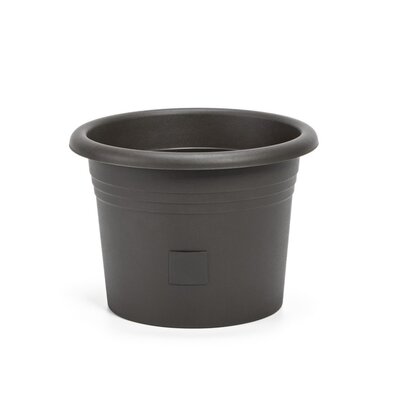Plastia Narza öntözőedény 50 cm átmérőjű, antracitszínű