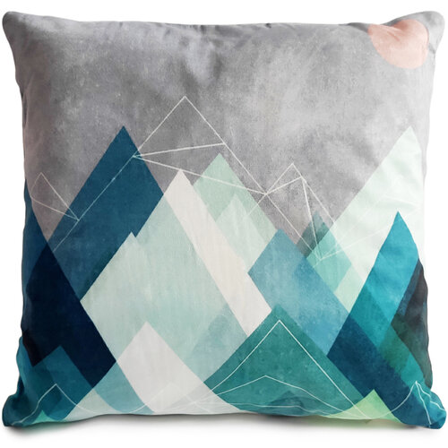 Poszewka na poduszkę Diamant szary, 40 x 40 cm