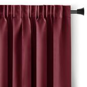 Restilo Draperie Blackout Pleat vișinie, 140 x 245 cm