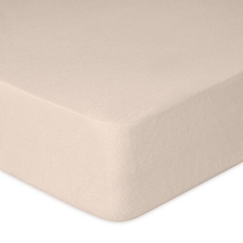 Matex Froté nieprzepuszczalne prześcieradłojasnobeżowe, 60 x 120 x 10 cm