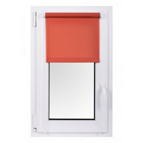 Рулонна штора MINI Rainbow Line червоний, 62 x 150 см