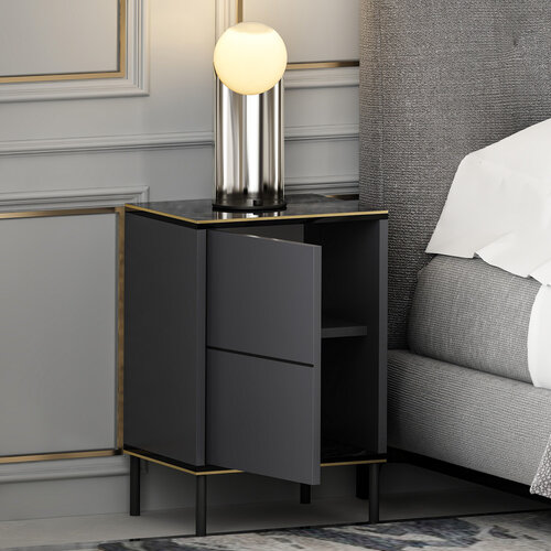 Nachttisch Imaj Anthracite