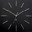 Future Time FT1010BK Square black Designerski zegar ścienny, 40 cm