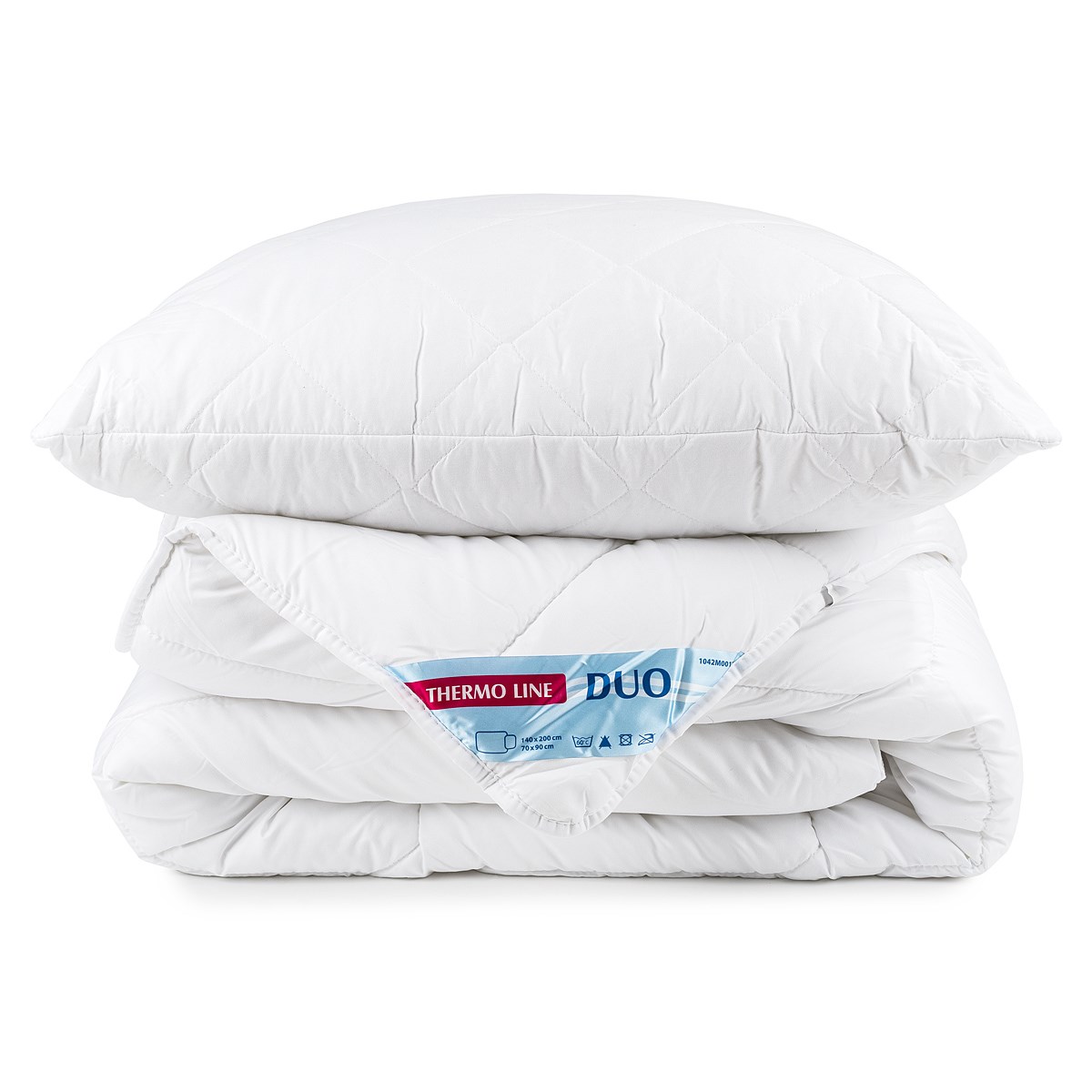 Set prikrývky a vankúše Thermo Line duo Calme 140x200 cm 70x90cm